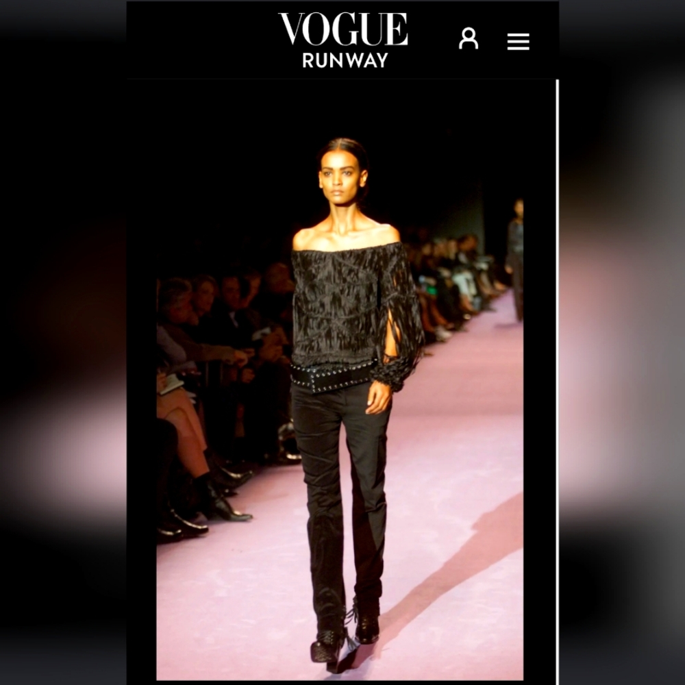 Tom Ford Ysl 2001 Blouse Large. Collection piece.